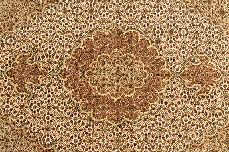 Tapis persan - Tabriz - 145 x 106 cm - beige