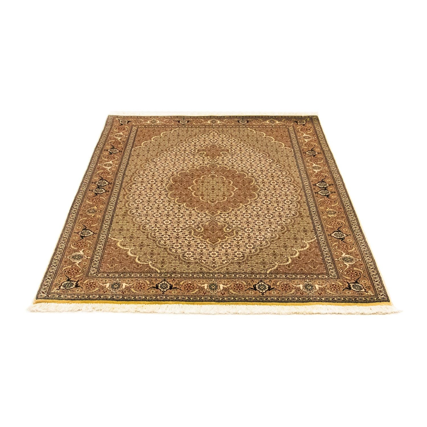 Tapis persan - Tabriz - 145 x 106 cm - beige