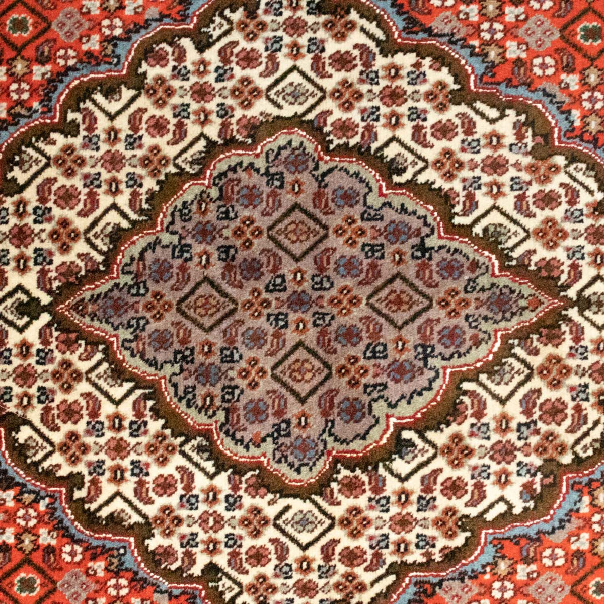 Tapis persan - Tabriz - 205 x 145 cm - rouille