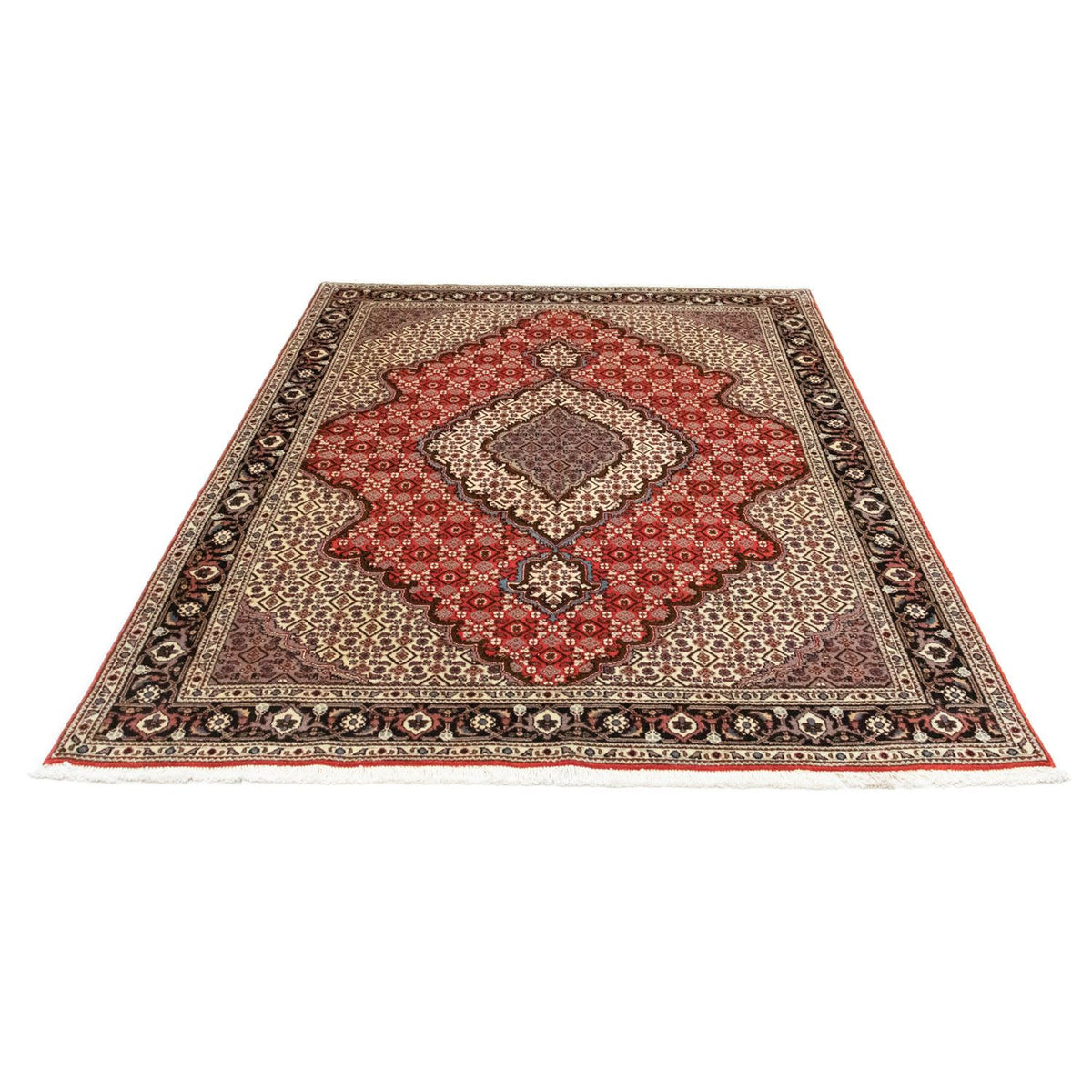 Tapis persan - Tabriz - 205 x 145 cm - rouille