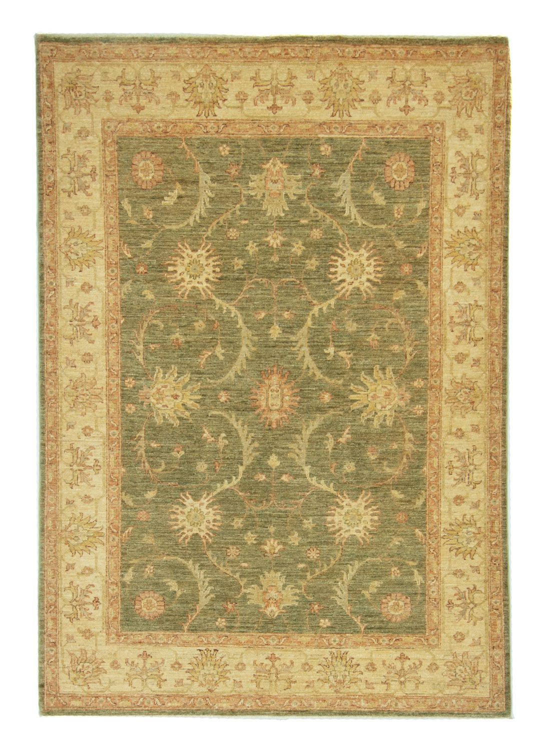 Tapis Ziegler - 205 x 151 cm - vert