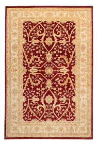 Tapis Ziegler - 247 x 172 cm - rouge foncé