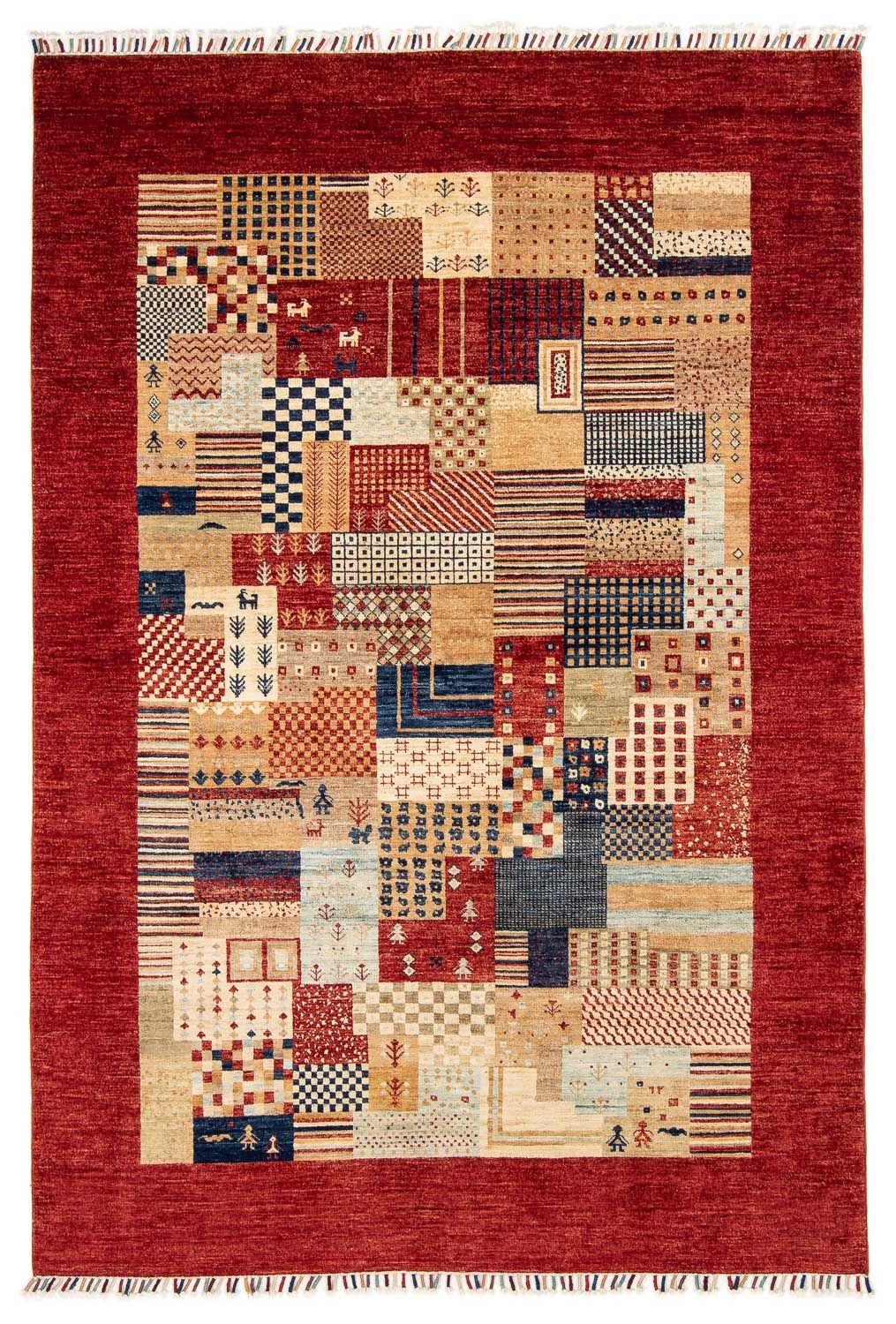 Tapis Ziegler - 237 x 173 cm - rouge foncé