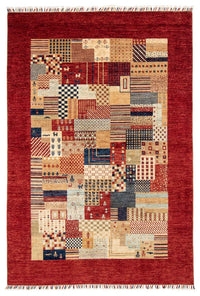 Tapis Ziegler - 237 x 173 cm - rouge foncé