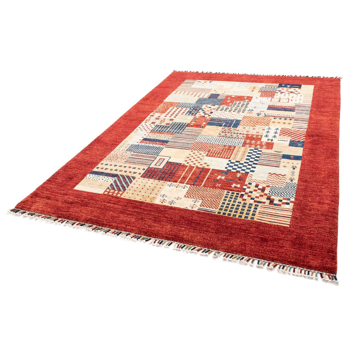 Tapis Ziegler - 237 x 173 cm - rouge foncé