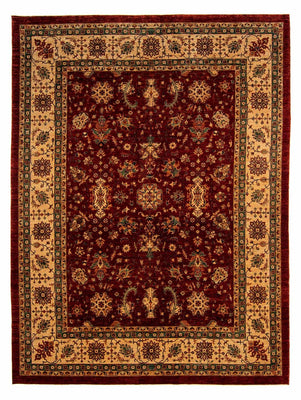 Tapis Ziegler - 392 x 308 cm - rouge foncé