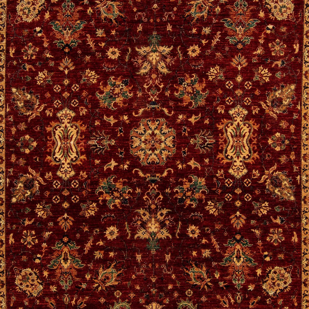 Tapis Ziegler - 392 x 308 cm - rouge foncé