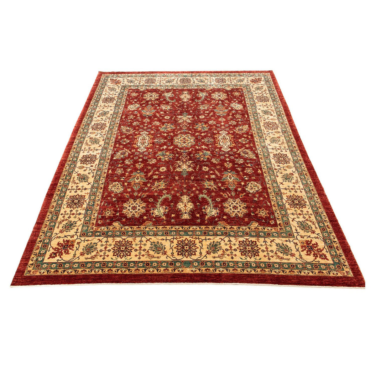 Tapis Ziegler - 392 x 308 cm - rouge foncé