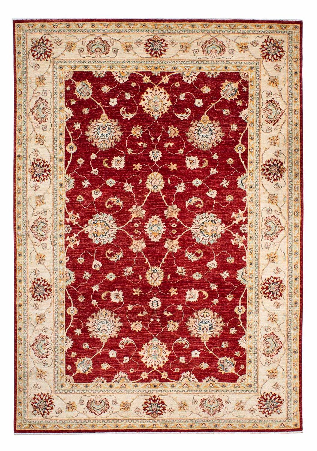 Tapis Ziegler - 233 x 168 cm - rouge foncé
