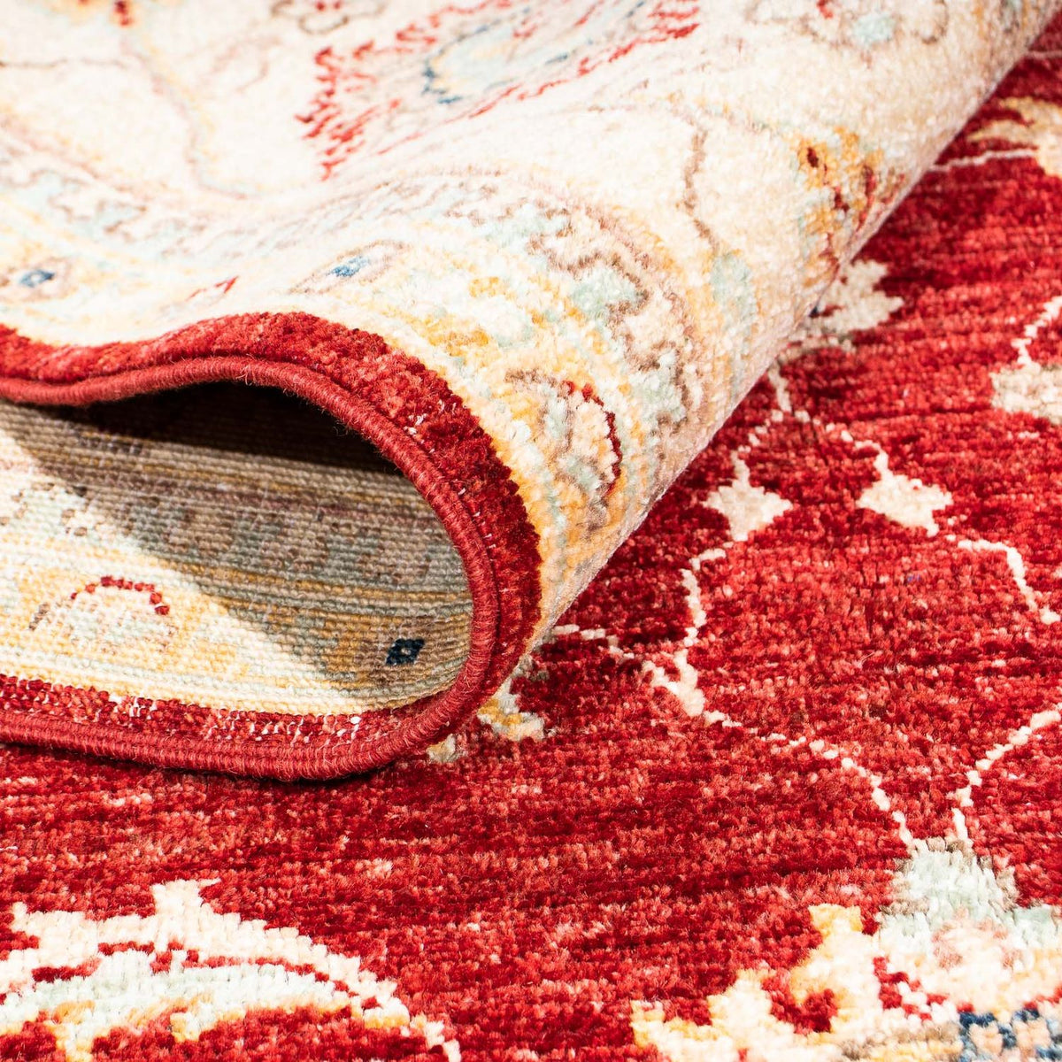 Tapis Ziegler - 233 x 168 cm - rouge foncé