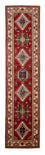Tapis de couloir Tapis Ziegler - Kazak - 312 x 77 cm - rouge foncé