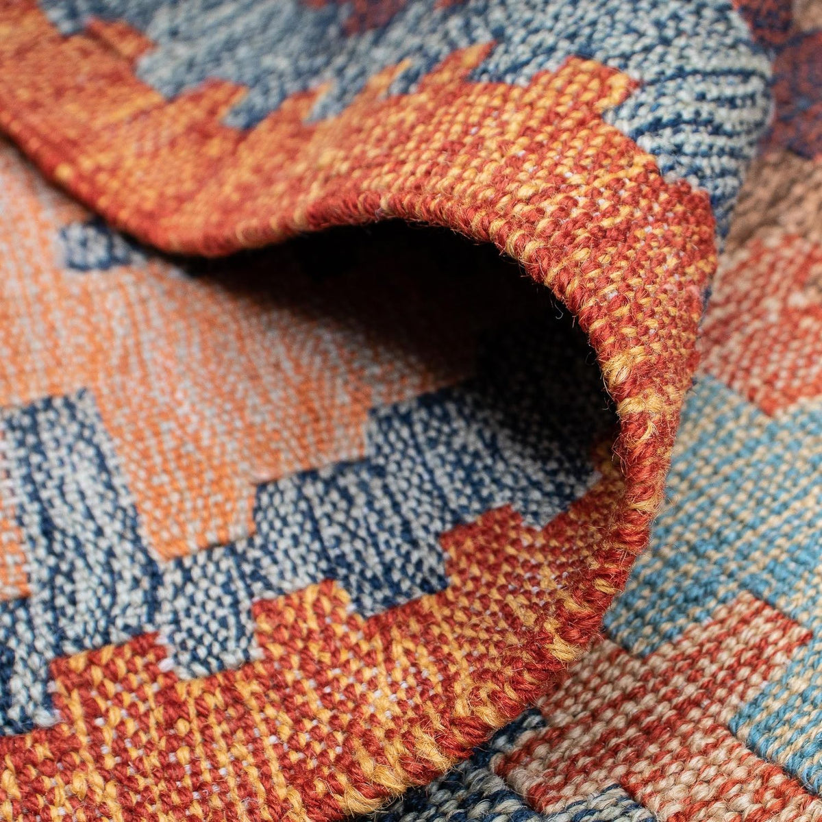 Tapis Kelim - Tendance - 245 x 172 cm - multicolore