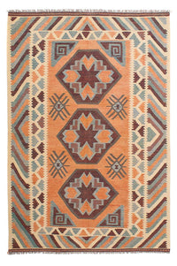 Tapis Kelim - Oriental - 243 x 163 cm - multicolore
