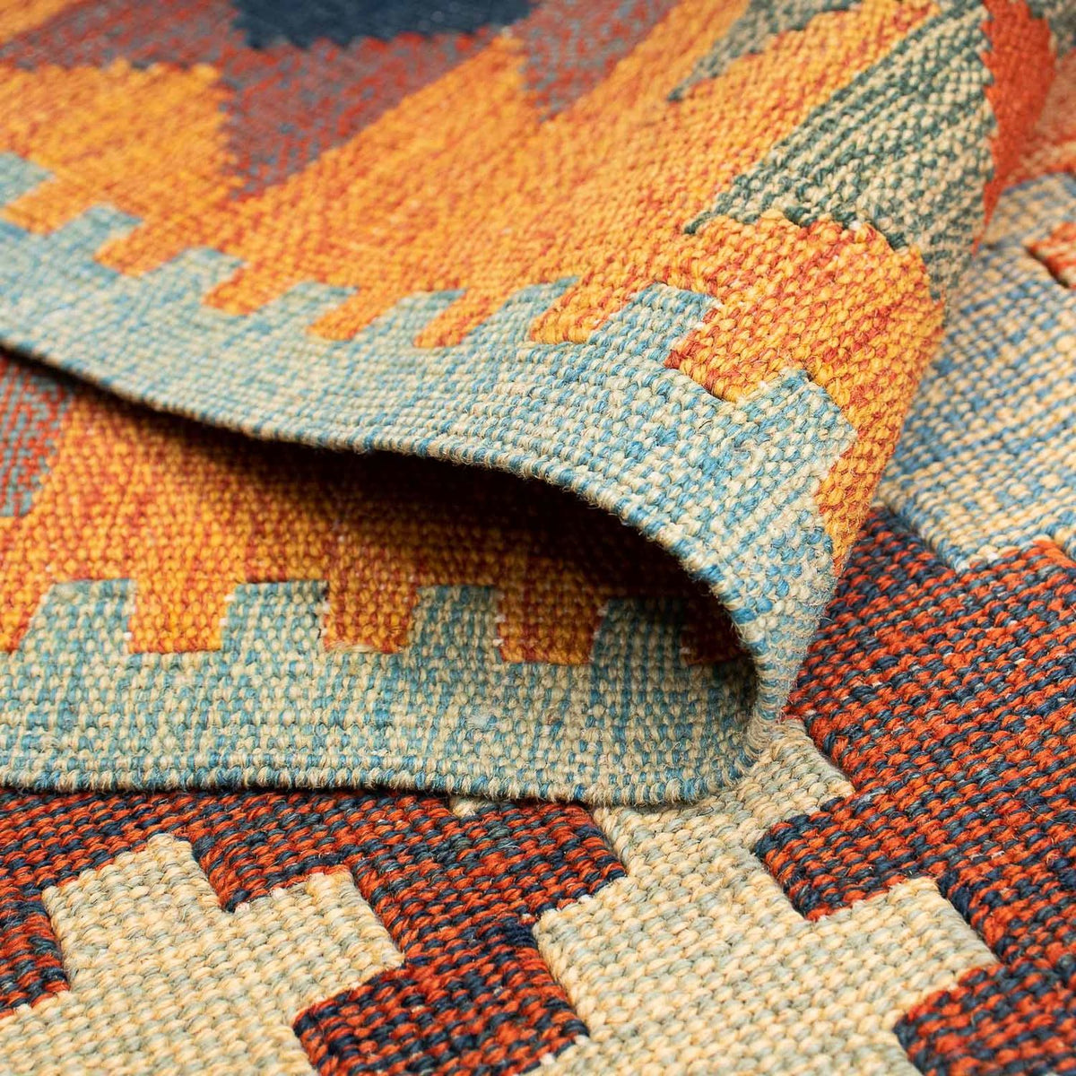 Tapis Kelim - Oriental - 212 x 143 cm - multicolore