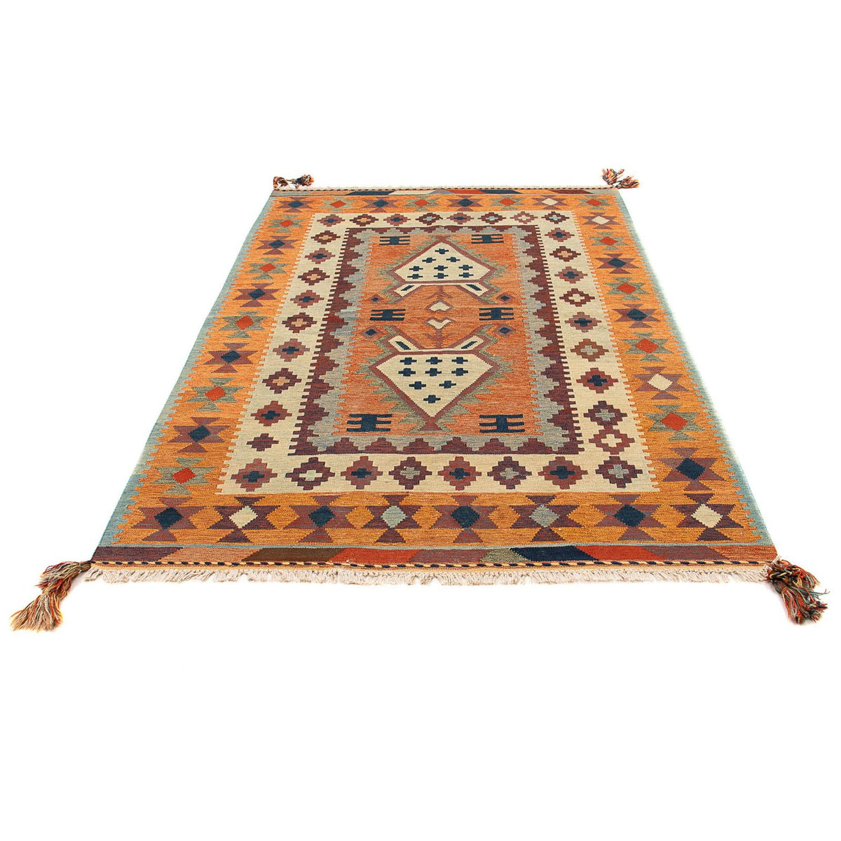Tapis Kelim - Oriental - 212 x 143 cm - multicolore