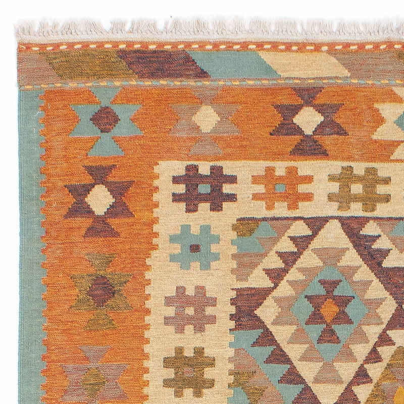 Tapis Kelim - Tendance - 205 x 155 cm - multicolore