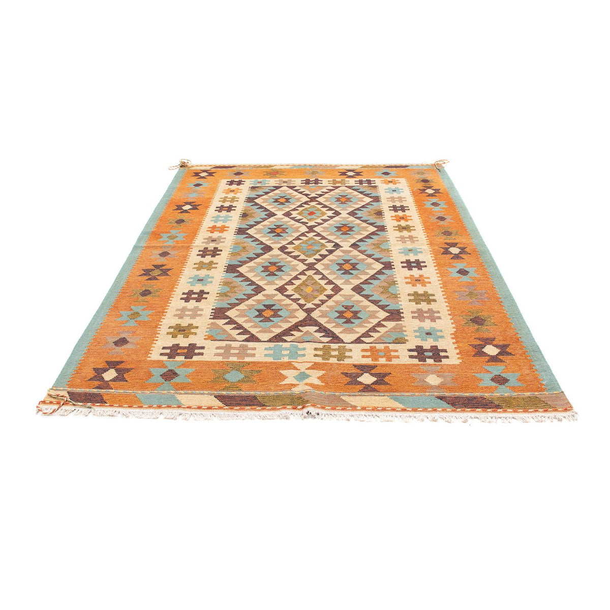 Tapis Kelim - Tendance - 205 x 155 cm - multicolore