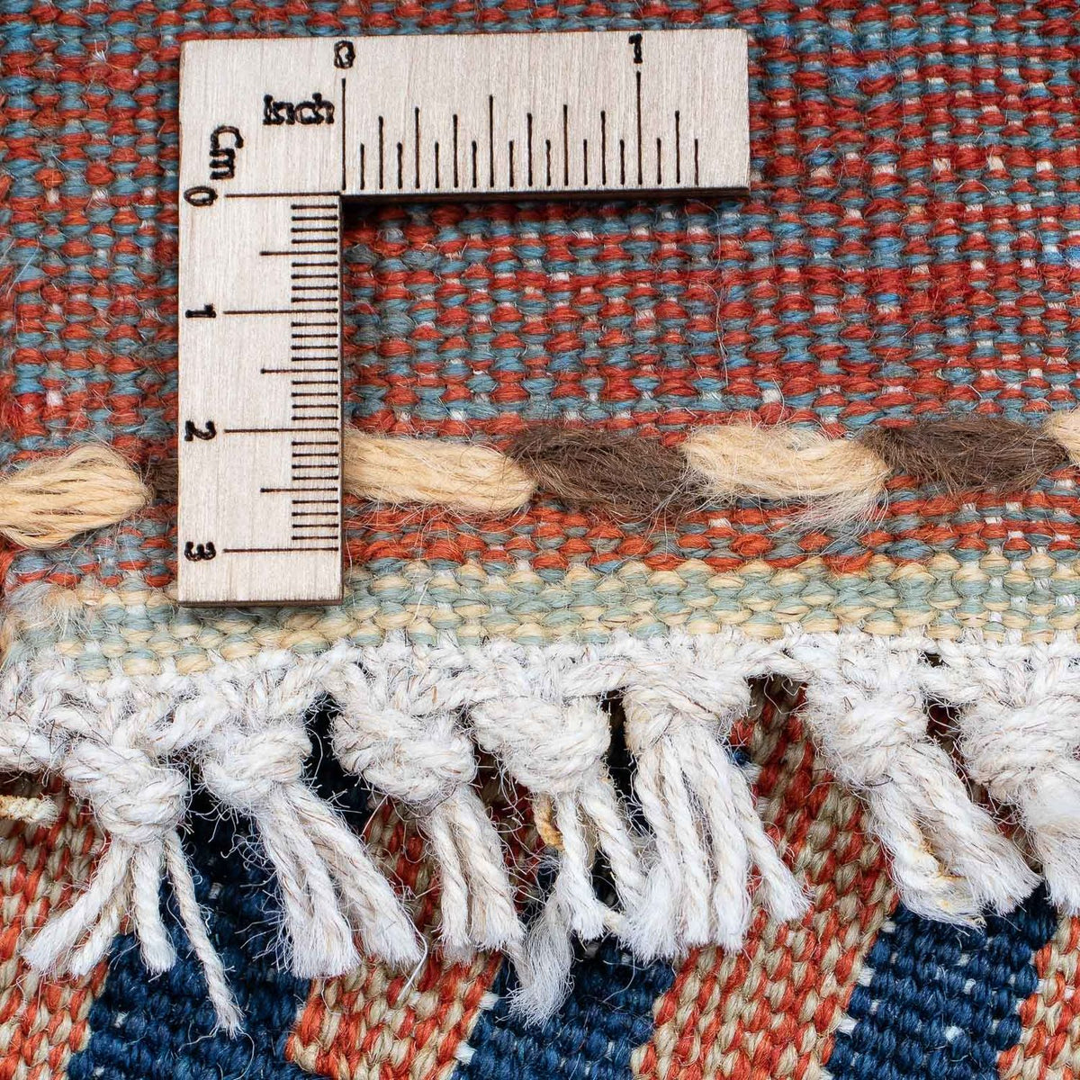 Tapis Kelim - Tendance - 208 x 143 cm - multicolore