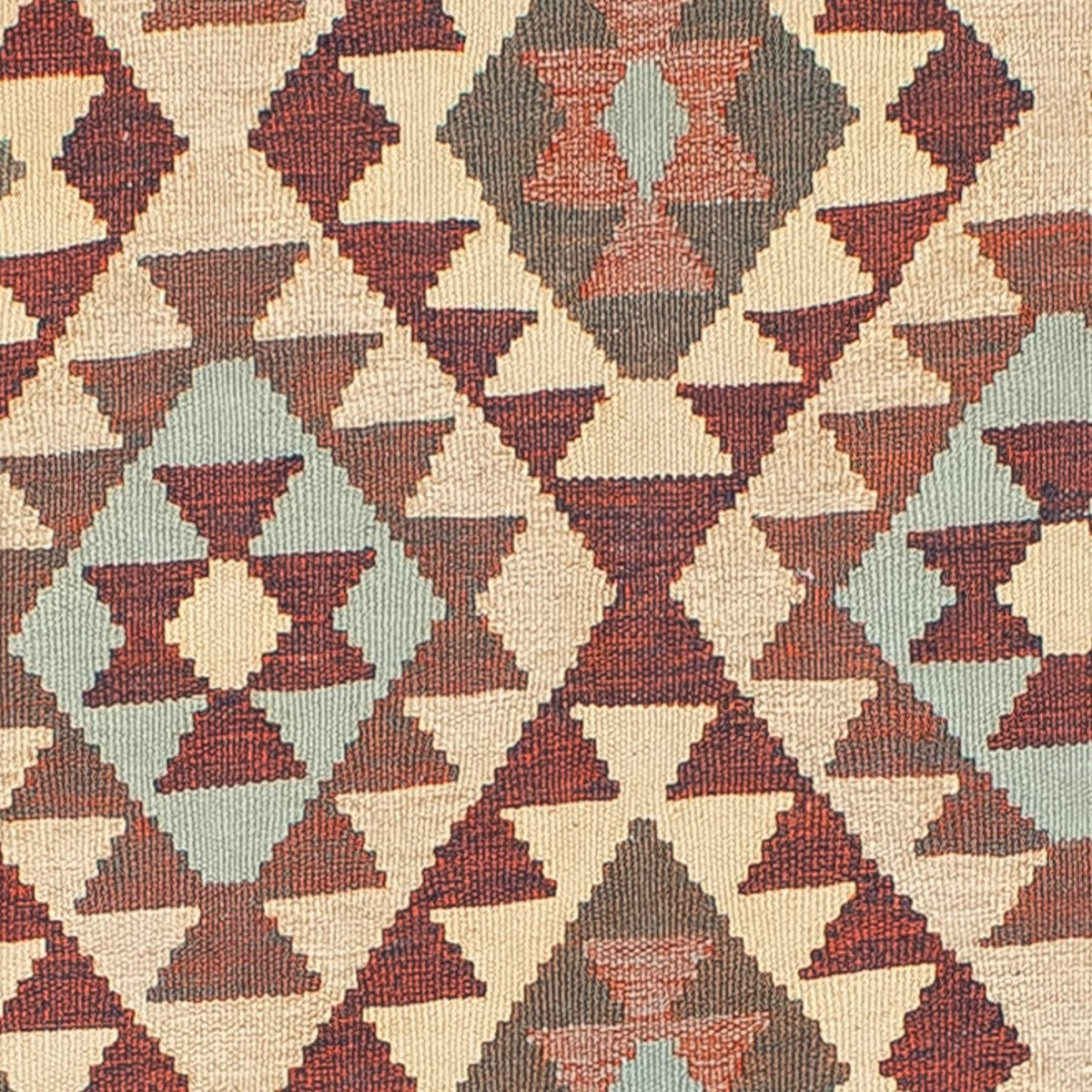 Tapis Kelim - Tendance - 203 x 146 cm - multicolore