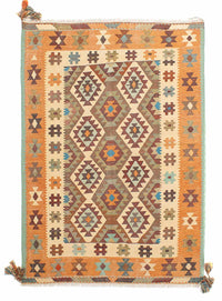 Tapis Kelim - Oriental - 208 x 148 cm - multicolore