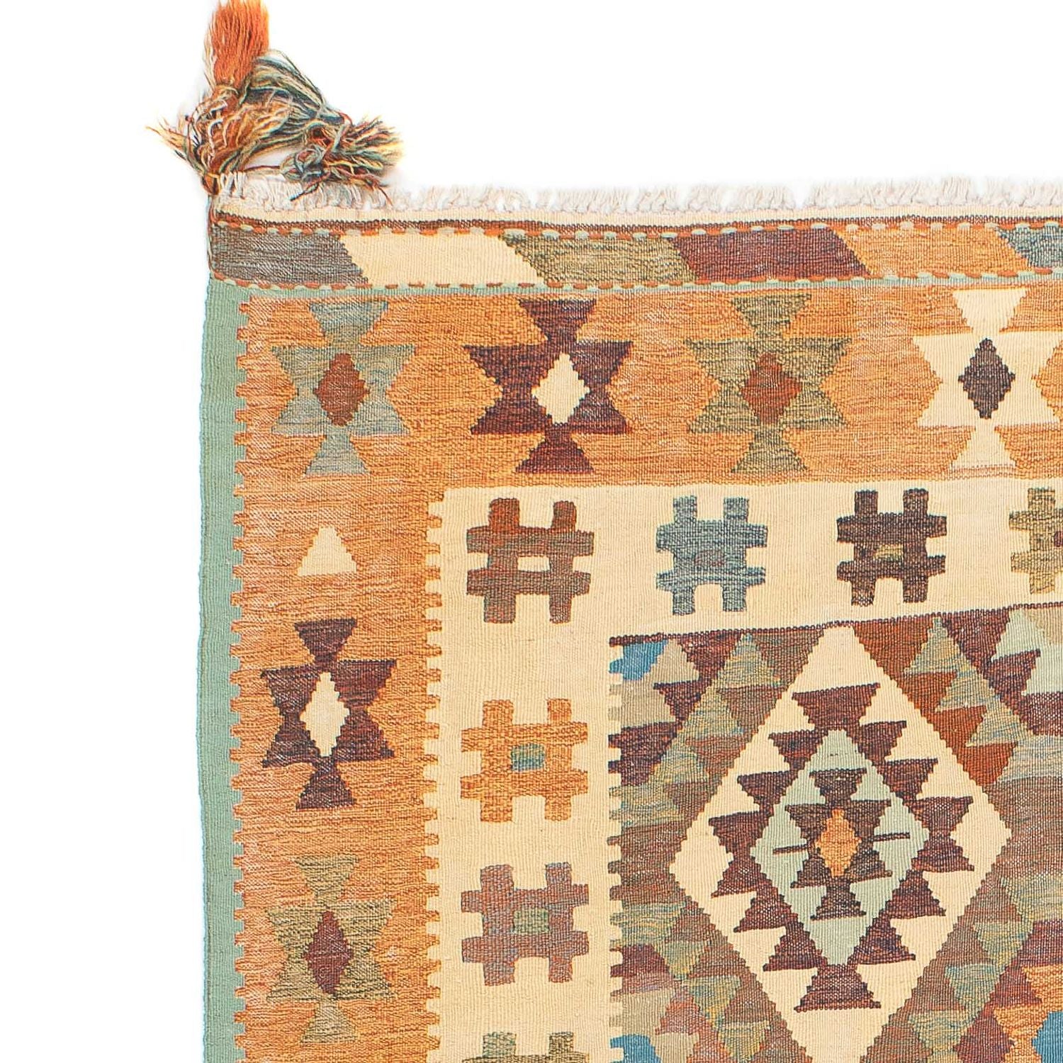Tapis Kelim - Oriental - 208 x 148 cm - multicolore