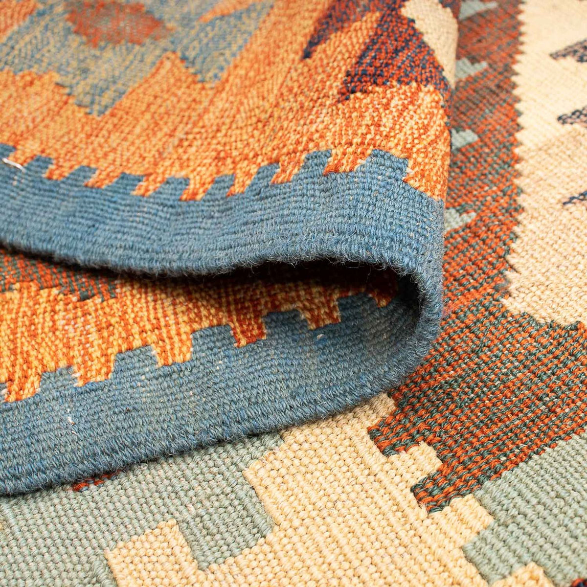 Tapis Kelim - Oriental - 208 x 154 cm - multicolore