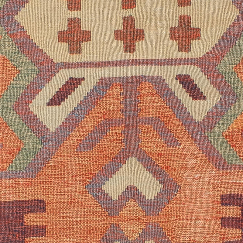 Tapis Kelim - Tendance - 203 x 150 cm - multicolore