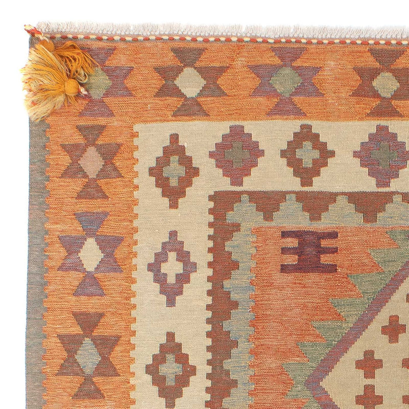 Tapis Kelim - Tendance - 203 x 150 cm - multicolore