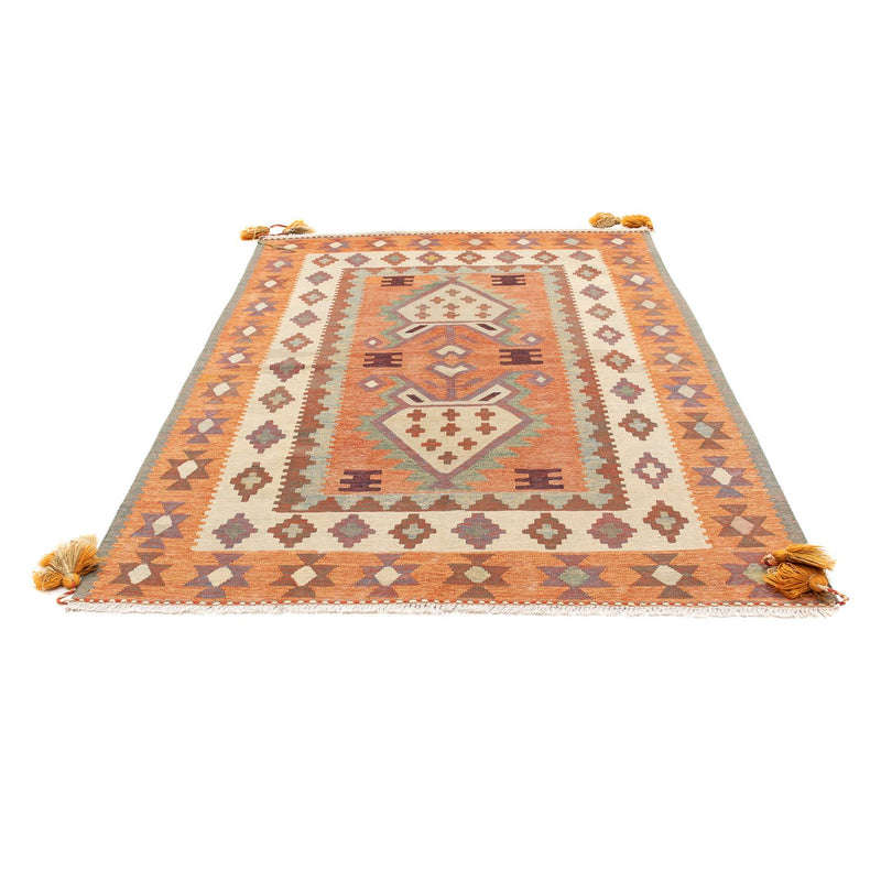 Tapis Kelim - Tendance - 203 x 150 cm - multicolore