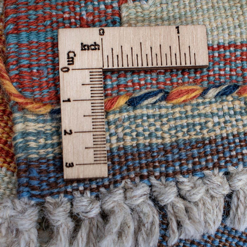 Tapis Kelim - Tendance - 211 x 161 cm - multicolore