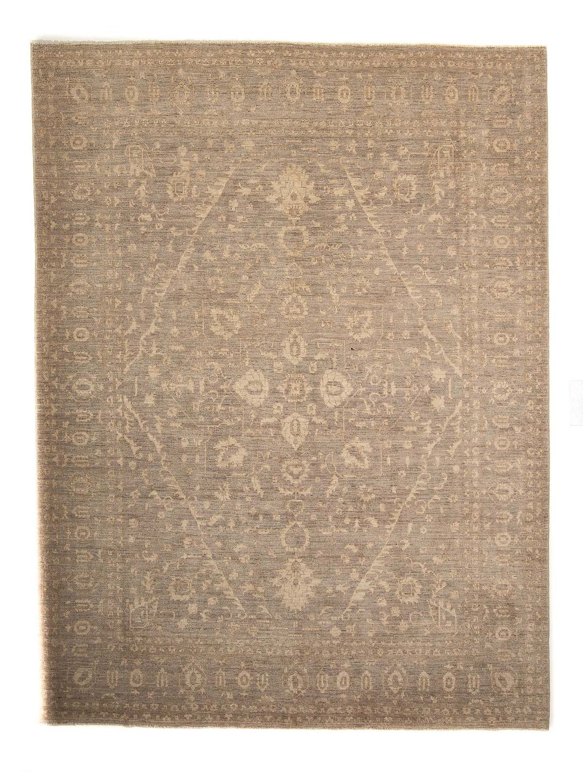 Tapis Ziegler - 303 x 261 cm - marron clair
