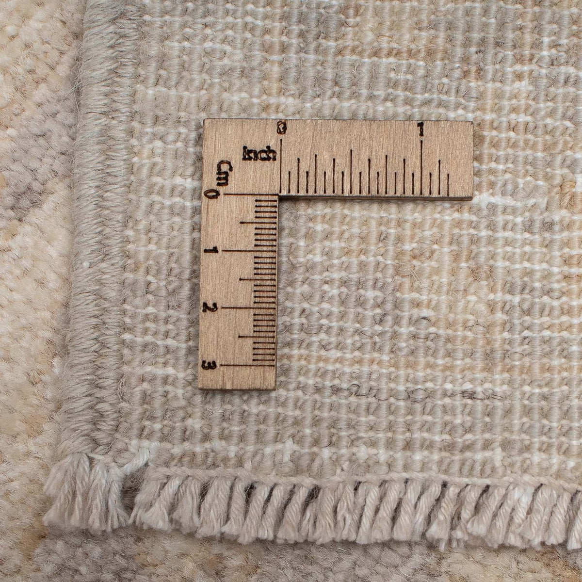 Tapis Ziegler - 303 x 261 cm - marron clair