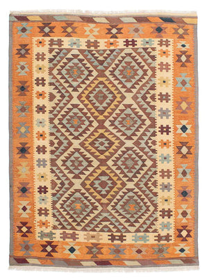 Tapis Kelim - Oriental - 200 x 146 cm - multicolore