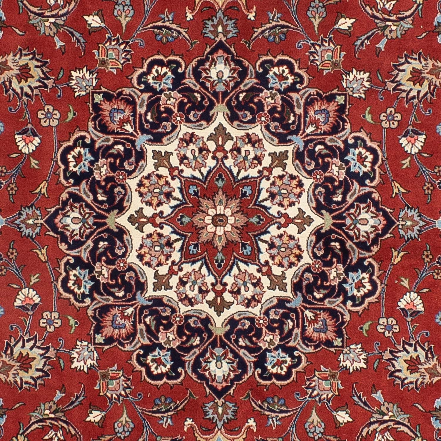 Tapis persan - Keshan - 298 x 200 cm - rouge