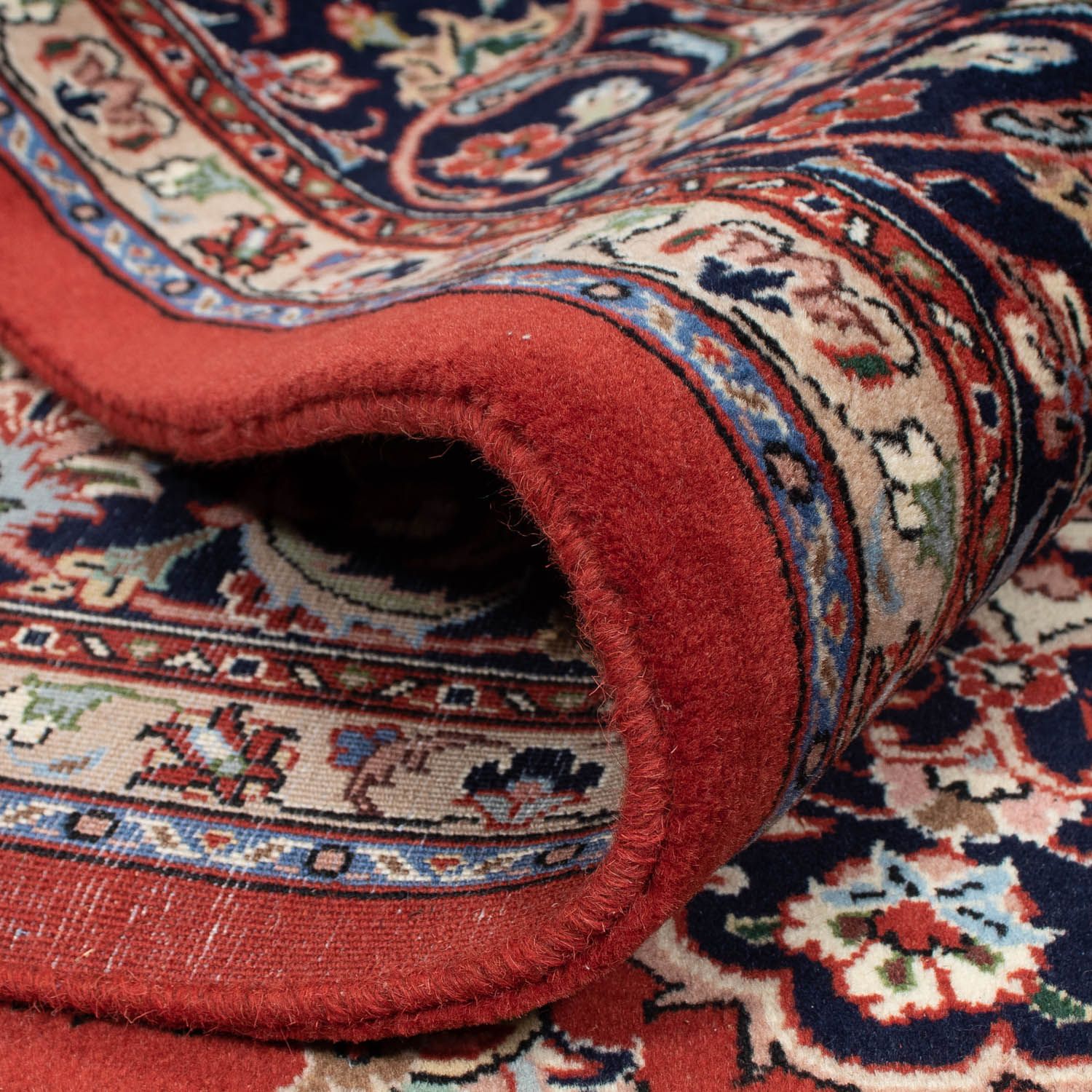 Tapis persan - Keshan - 298 x 200 cm - rouge