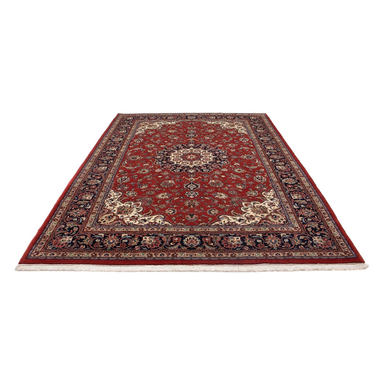 Tapis persan - Keshan - 298 x 200 cm - rouge