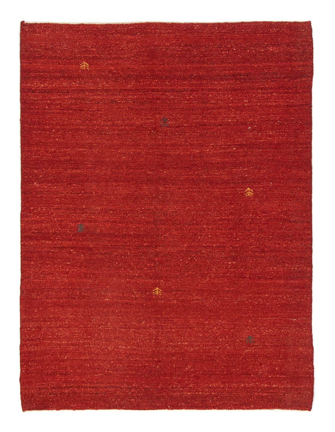 Tapis Gabbeh - Indus - 180 x 120 cm - rouge