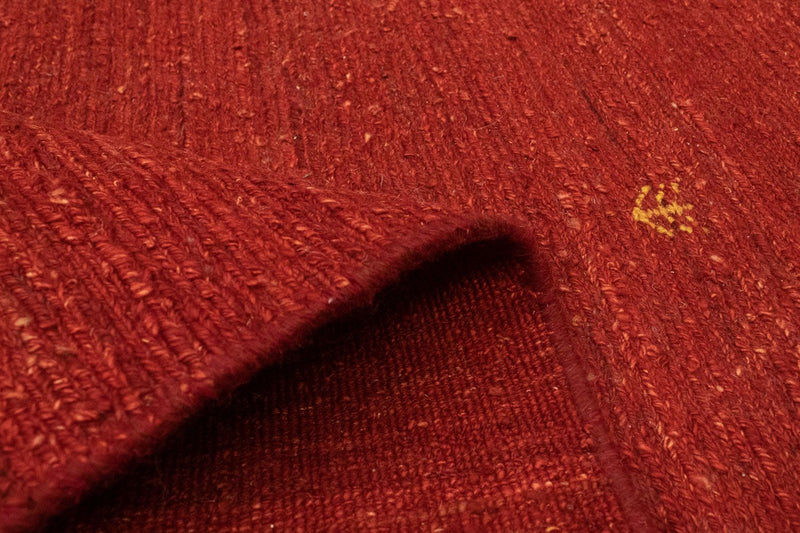 Tapis Gabbeh - Indus - 180 x 120 cm - rouge