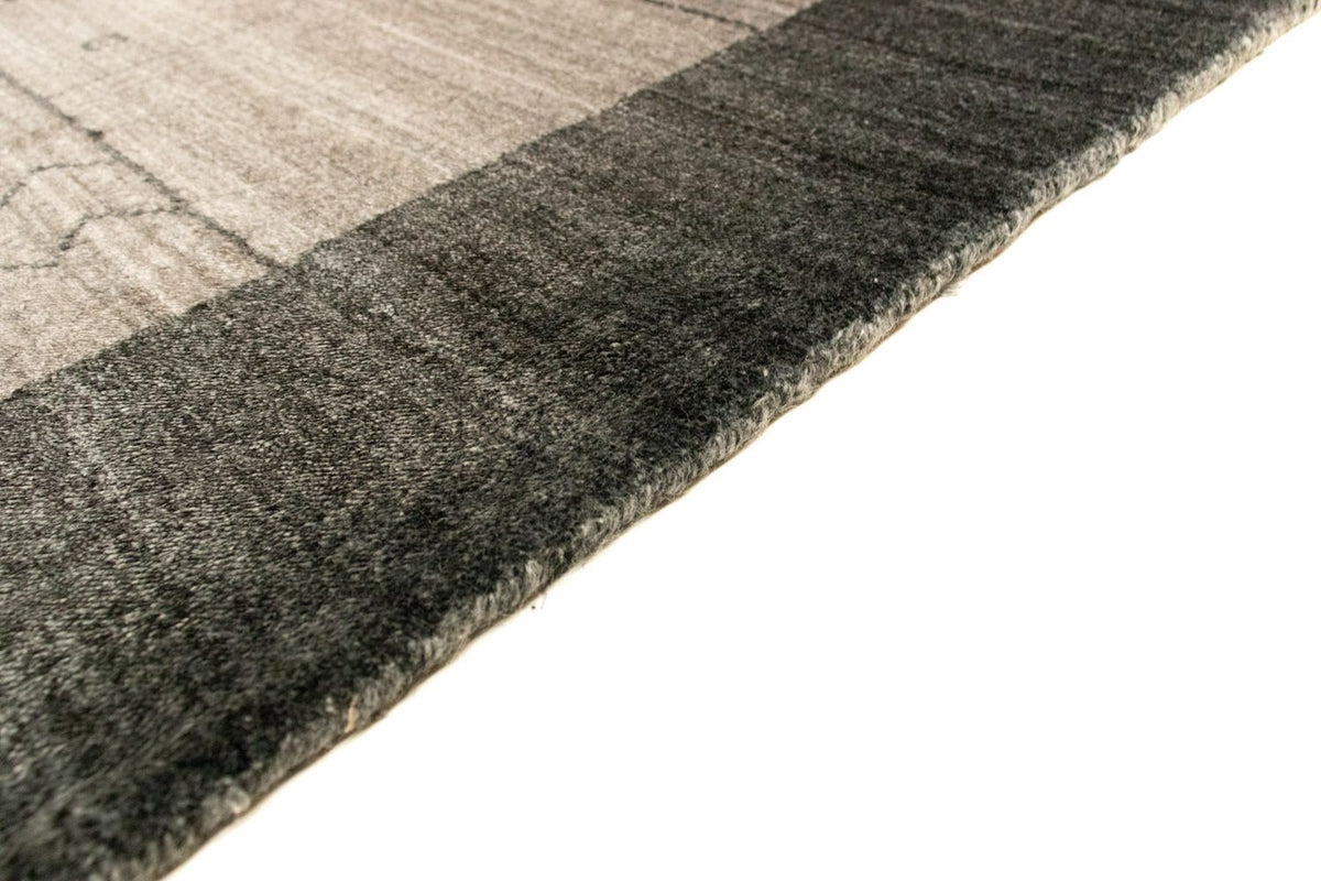 Tapis vintage - 160 x 90 cm - gris