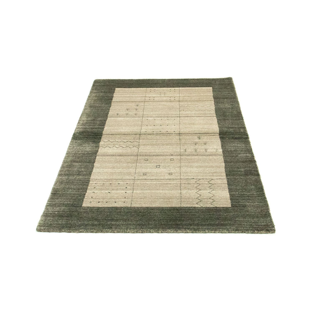 Tapis vintage - 160 x 90 cm - gris