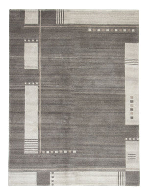 Tapis Népalais - 200 x 140 cm - gris
