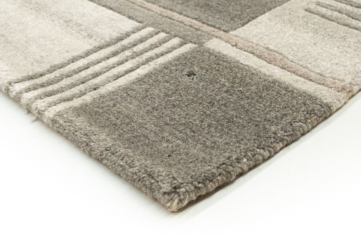 Tapis Népalais - 200 x 140 cm - gris