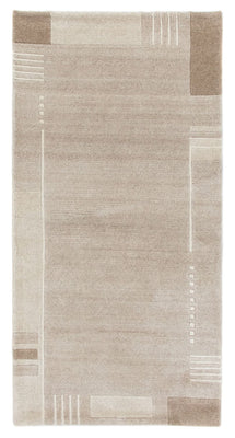 Tapis Népalais - 140 x 70 cm - beige