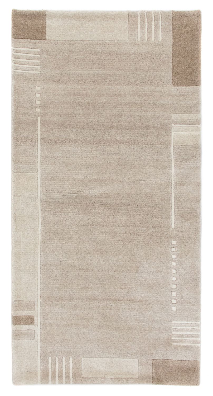 Tapis Népalais - 140 x 70 cm - beige