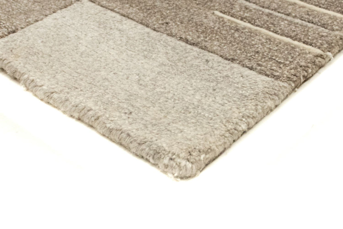 Tapis Népalais - 160 x 90 cm - chocolat clair