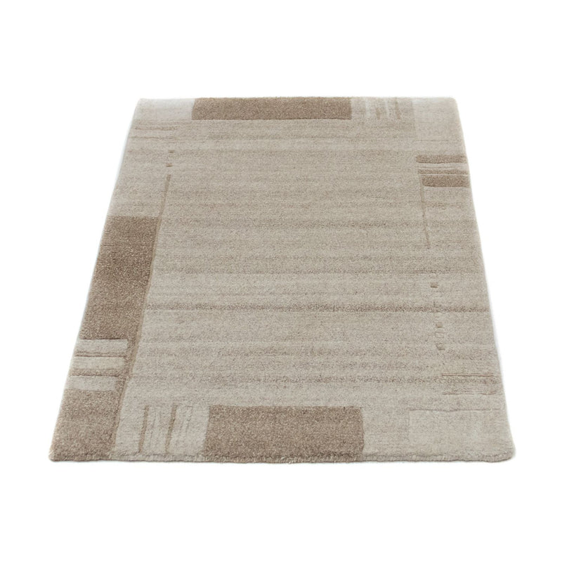 Tapis Népalais - 90 x 60 cm - beige