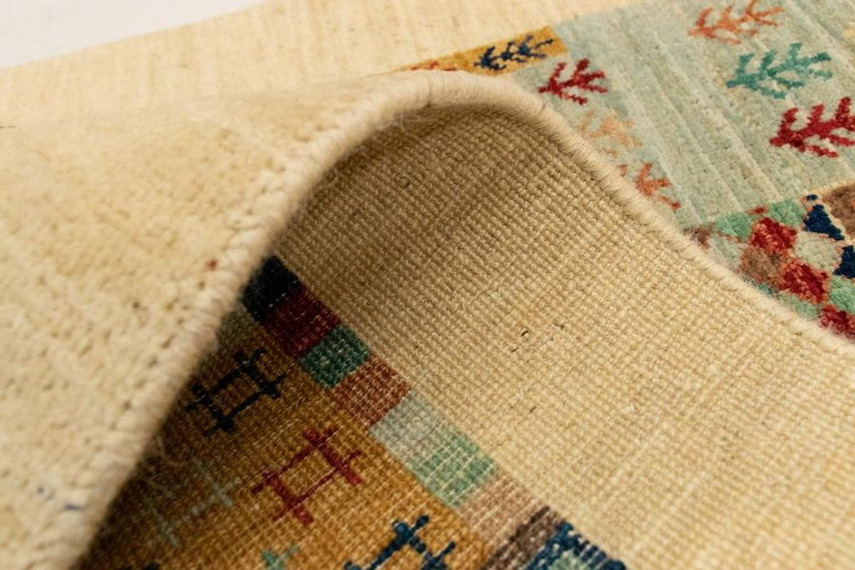 Tapis design - 137 x 69 cm - beige