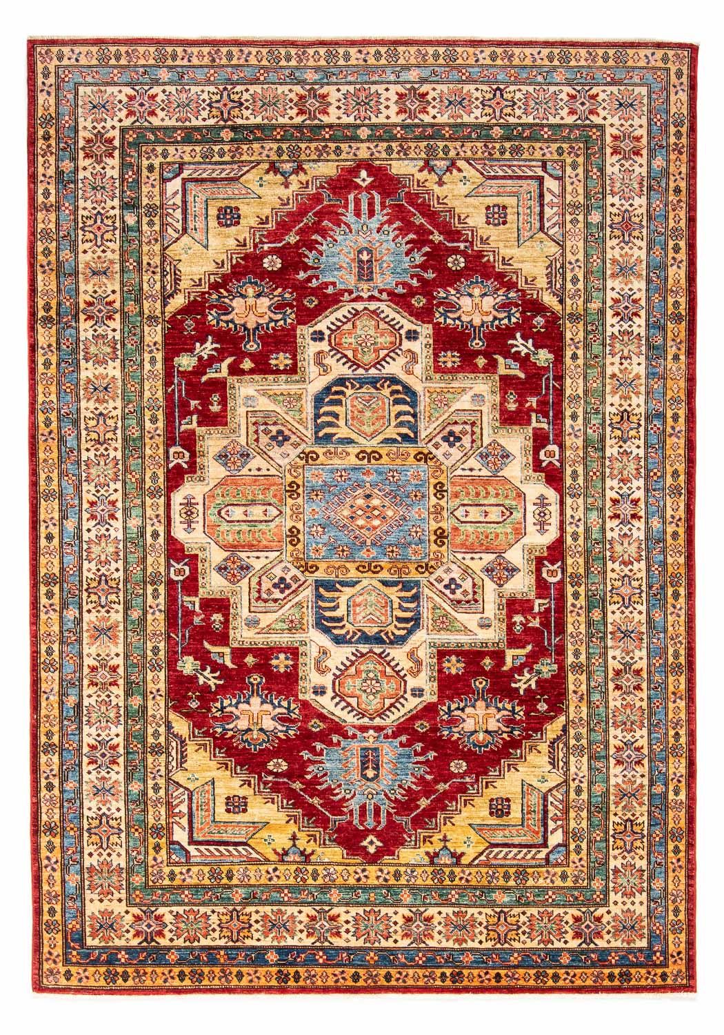Tapis Ziegler - Kazak - 246 x 179 cm - rouge foncé