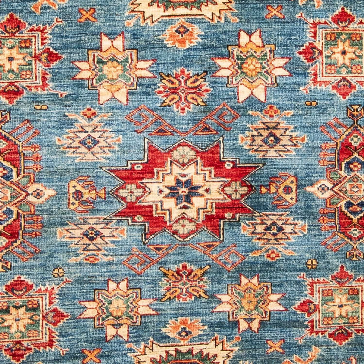 Tapis Ziegler - Kazak - 286 x 182 cm - bleu