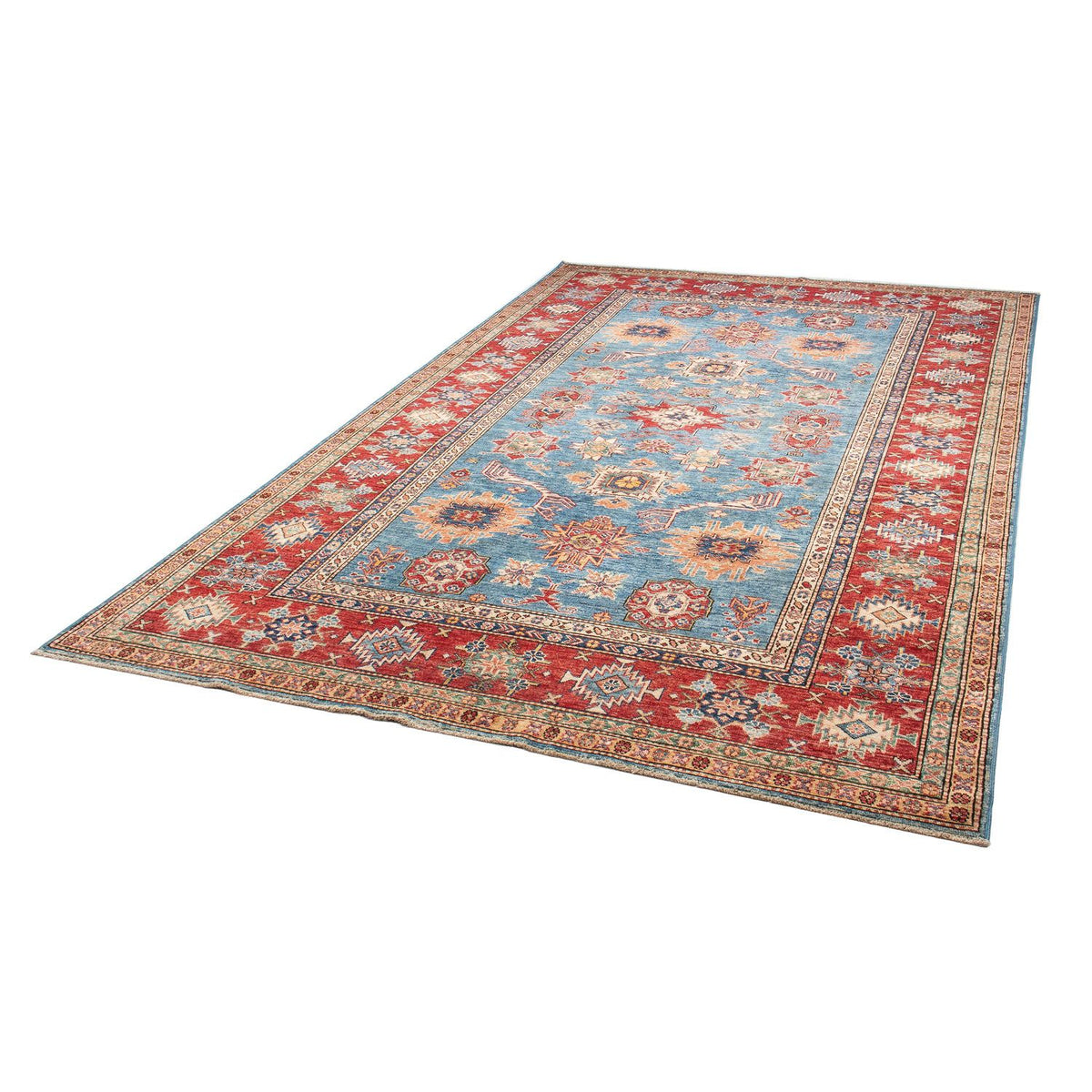 Tapis Ziegler - Kazak - 286 x 182 cm - bleu